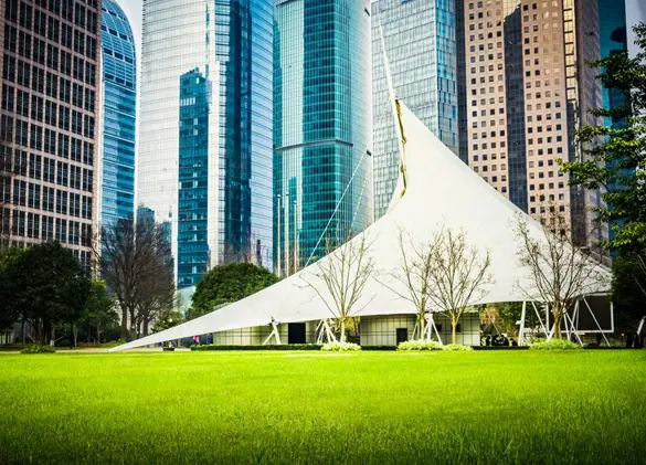 Landscaping and maintenance services for commercial spaces
