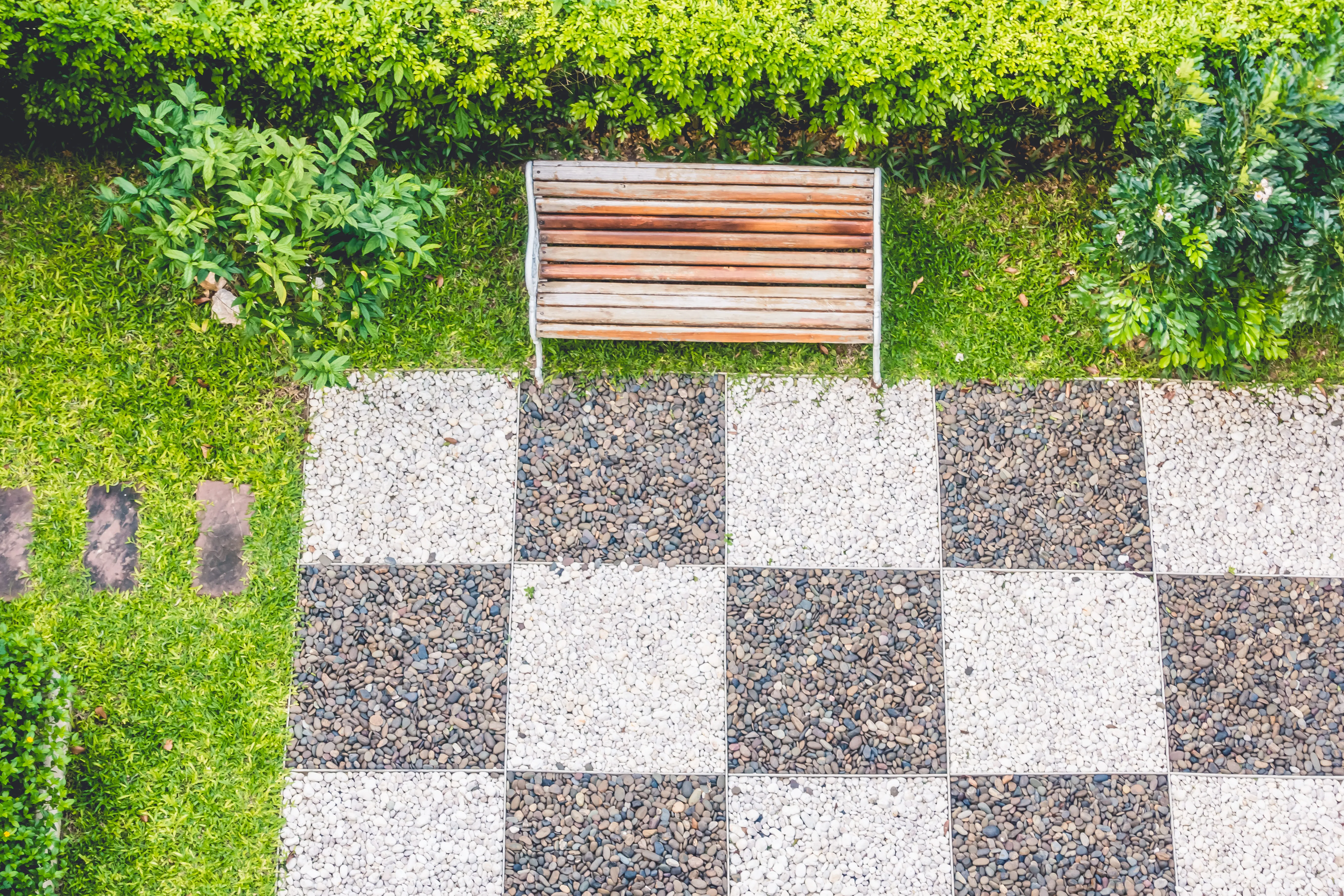 integrating hardscaping with lawn care